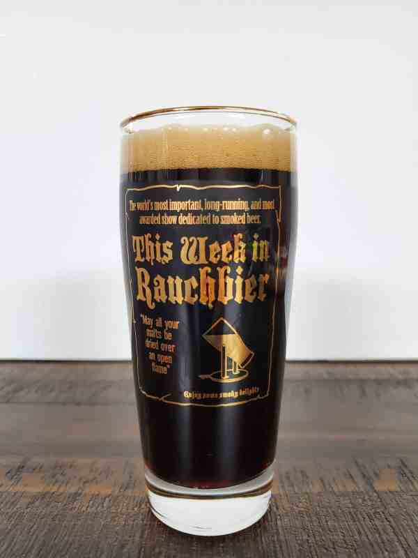 This Week In Rauchbier Glass