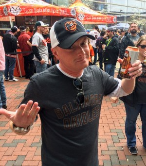 Brad Klipner - BeerInBaltimore NattyBoh Orioles Opening Day 2016