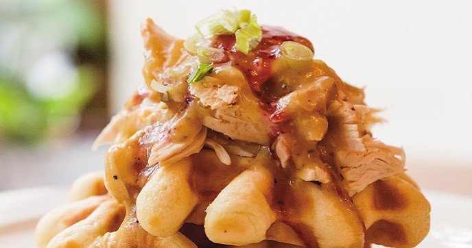 In the Kitchen: Chicken and Waffles