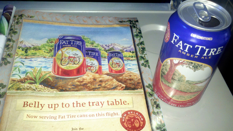 Fat Tire Frontier Airlines
