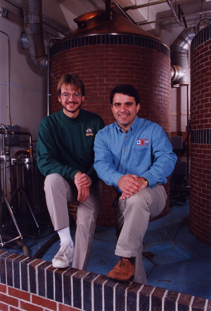 Fred Forsley Alan Pugsley of Shipyard Brewing