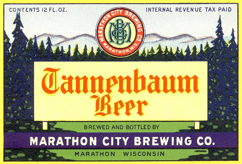 Marathon Tannenbaum 1950s