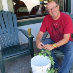 Steve Parkes of Drop-In Brewing Co.