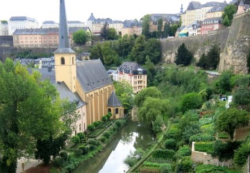 The Old City in Luxembourg City